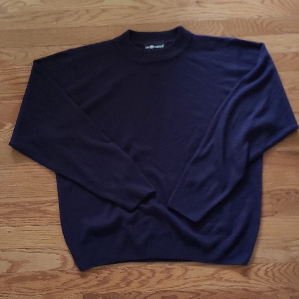 Sag Harbor Navy Blue Sweater Sz XL/L